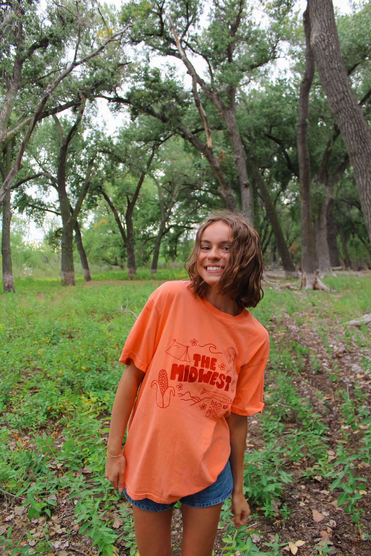 Midwest Melon Tee