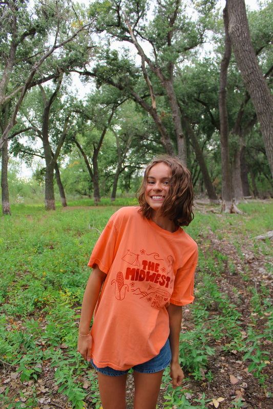 Midwest Melon Tee