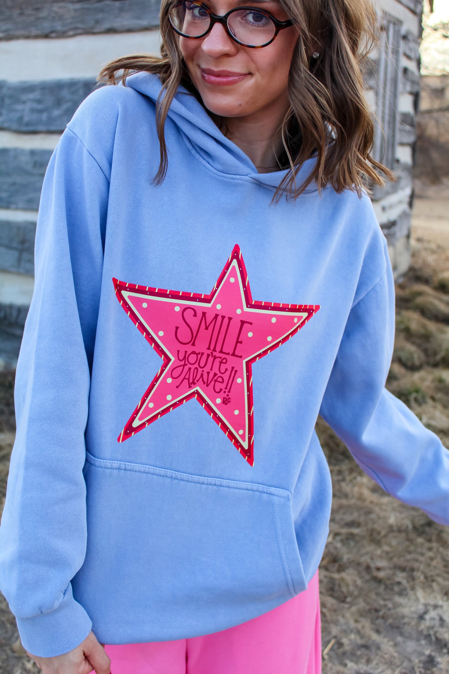Smile You're Alive Hoodie