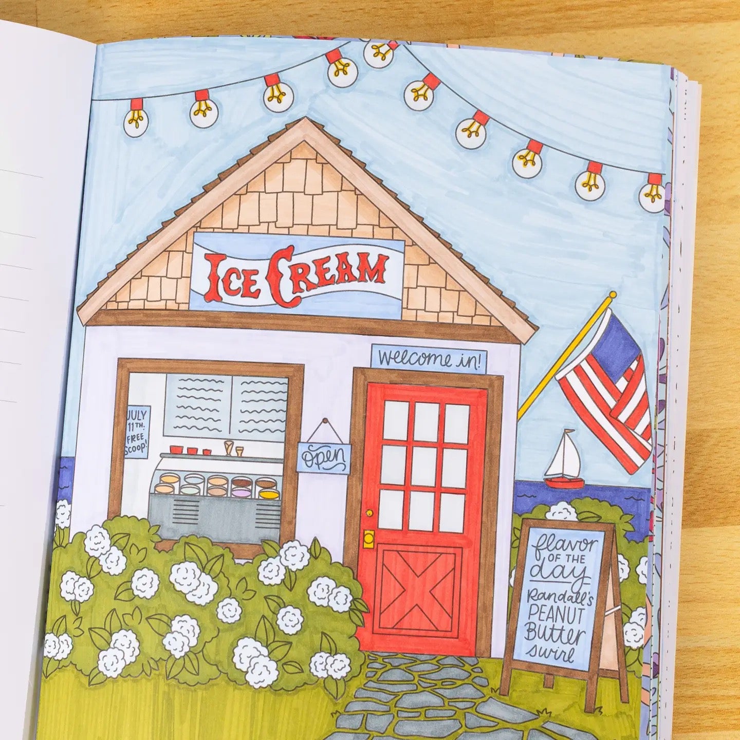 Americana Coloring Book