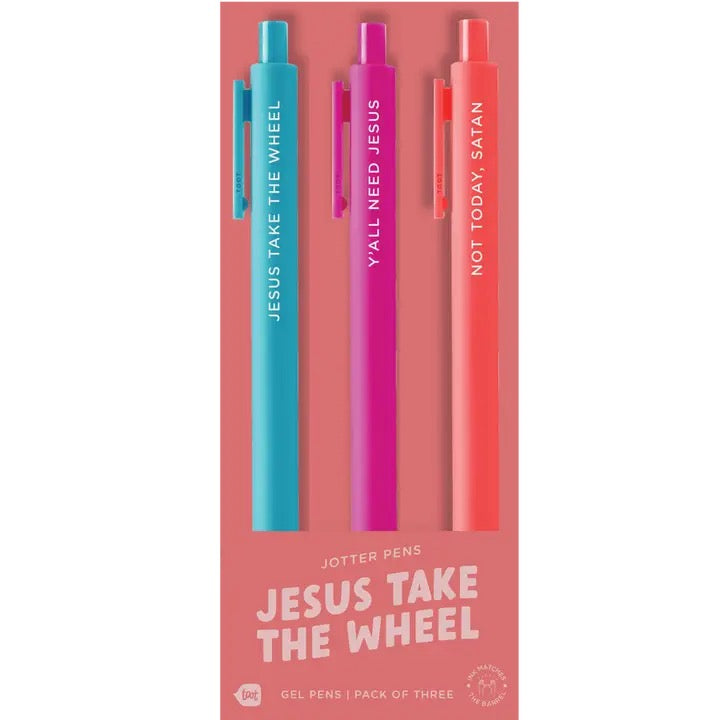 Jesus Take the Wheel Pens