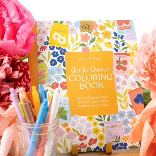 Garden Avenue Coloring Book