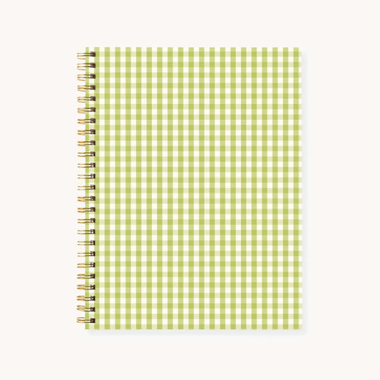 Gingham Notebook