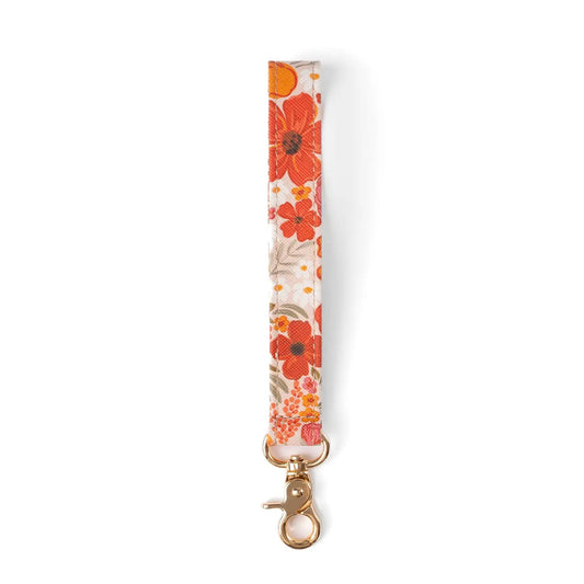 Fall Floral Wristlet