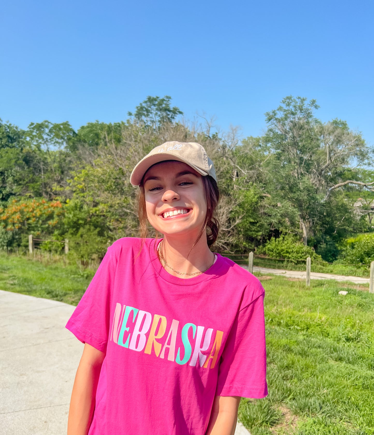 Nebraska Raine Tee Multi Color