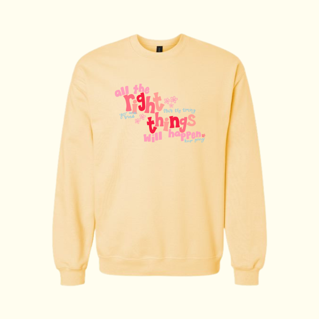 Right Things Crew Yellow