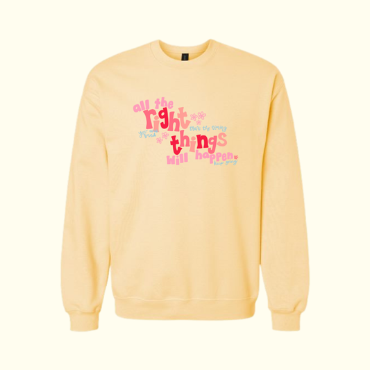 Right Things Crew Yellow