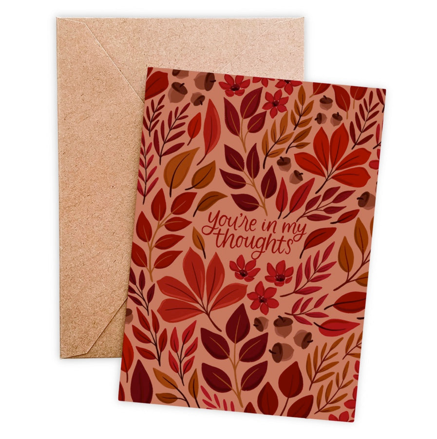 You're in my Thoughts Card