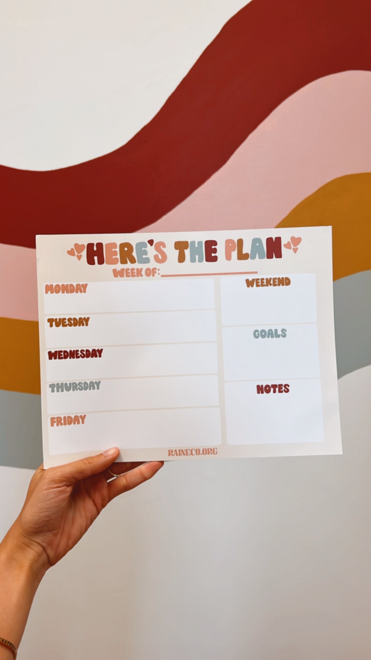 The Weekly Lookout Notepad