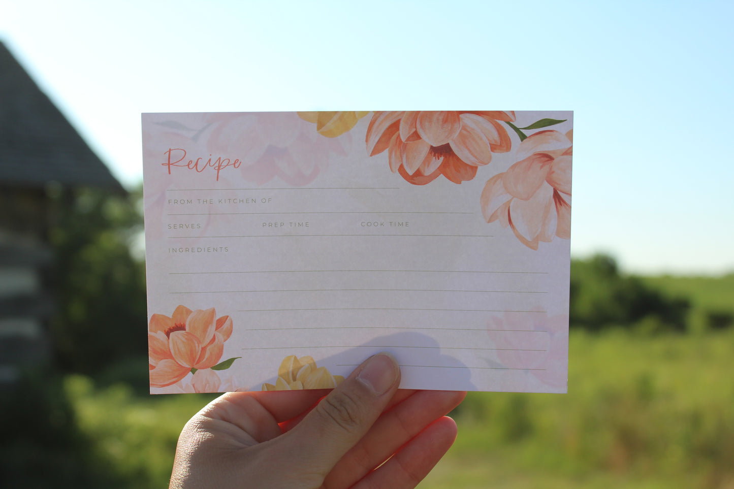 Recipe Cards Set of 15