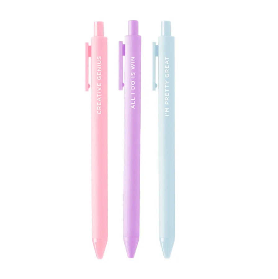 Go for It Pen Sets (3 Pens) – Elysia Home