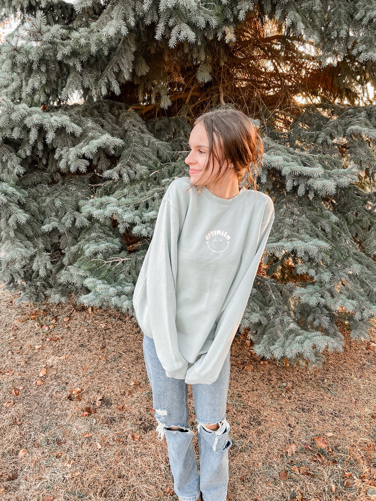 Optimism Crewneck