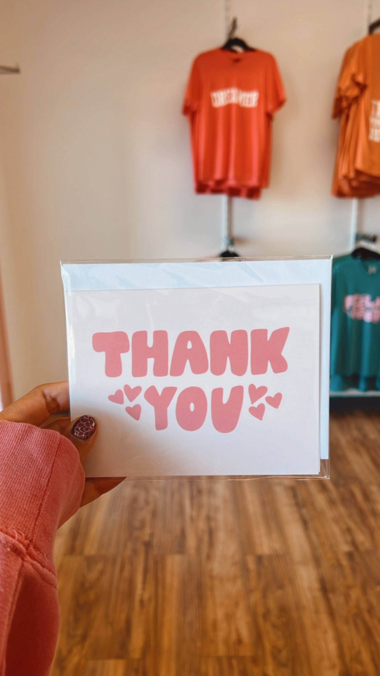 Thank You Pink Card