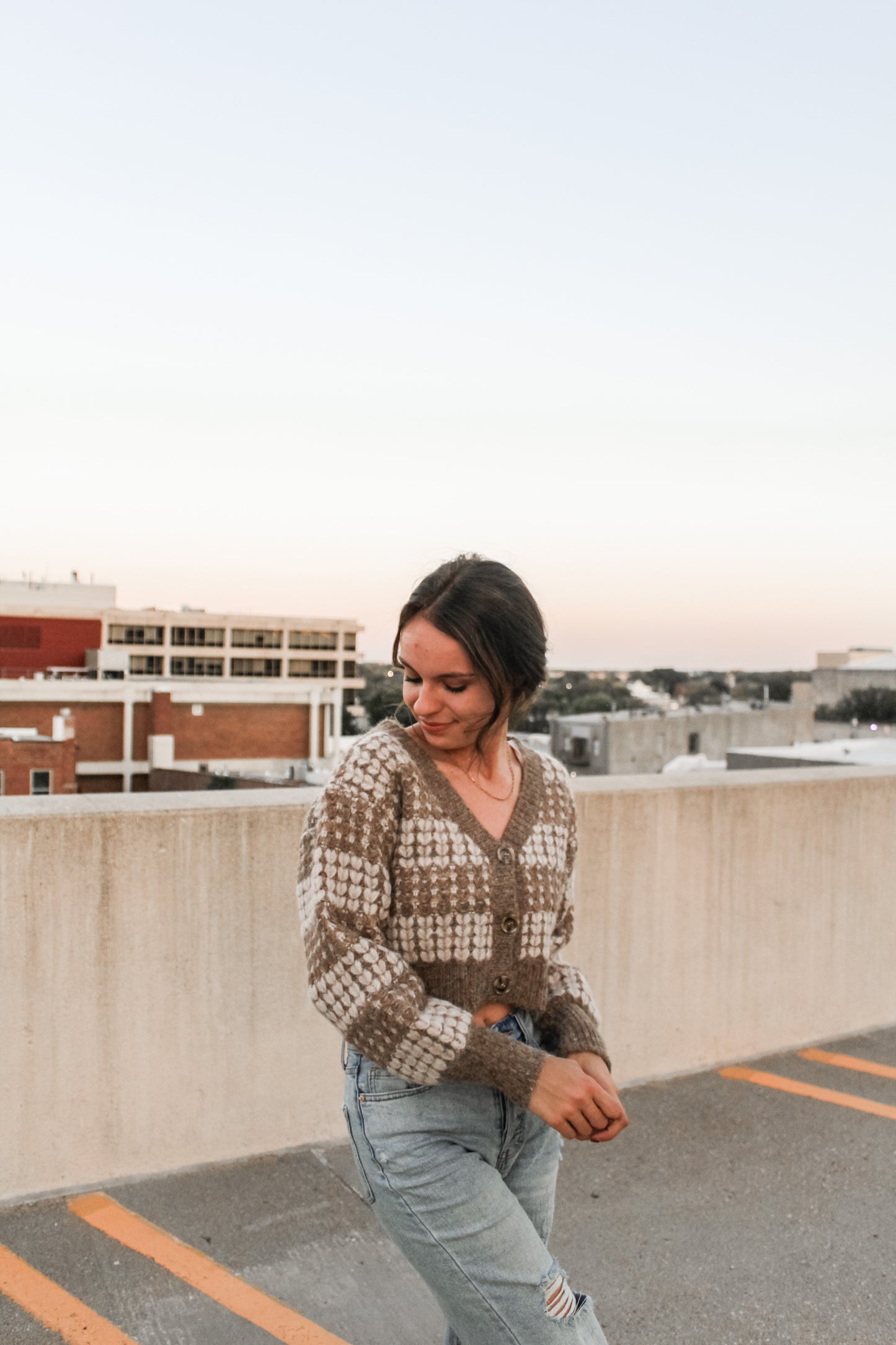 Checks Out Sweater
