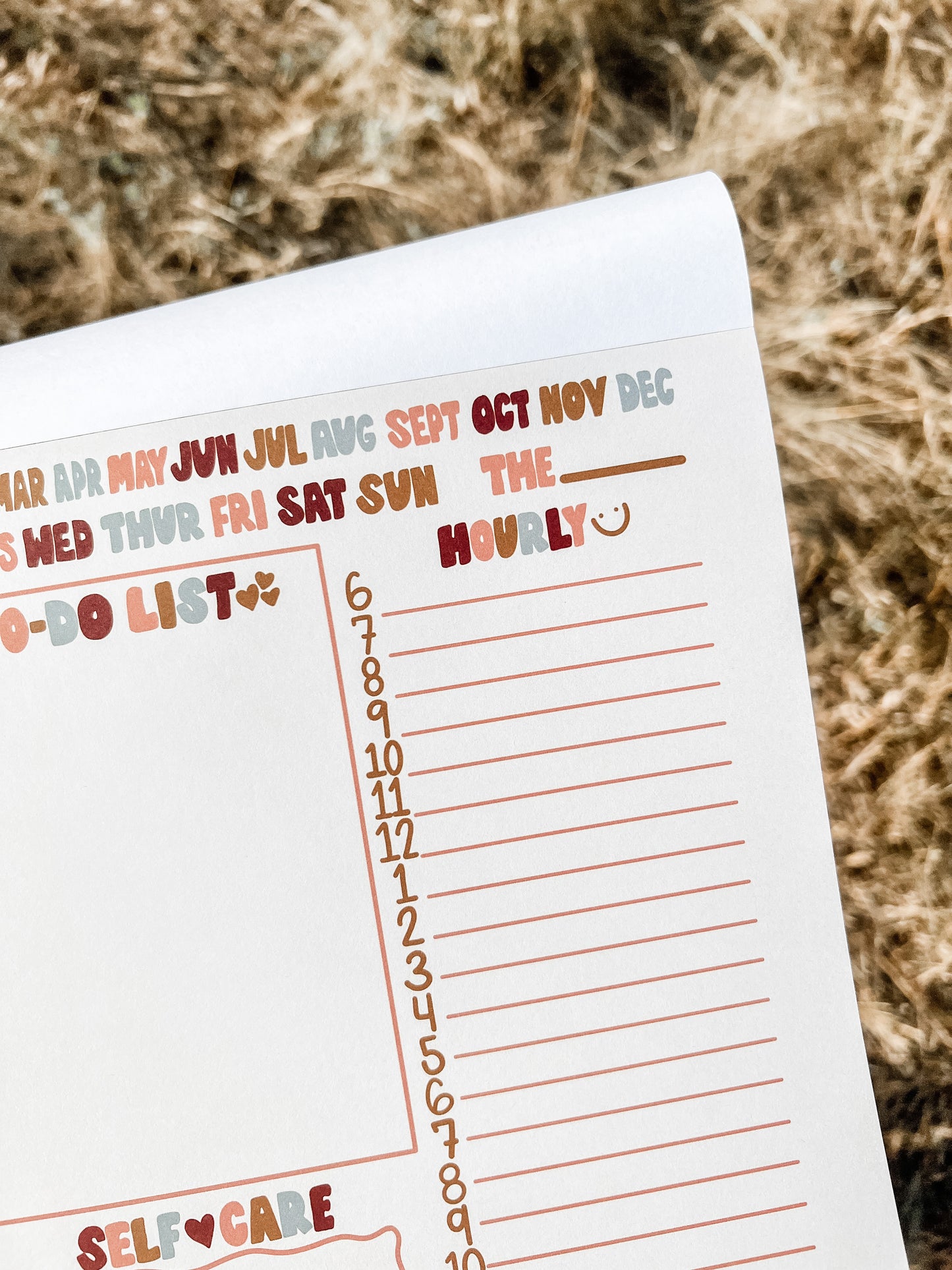 The Daily Breakdown Notepad