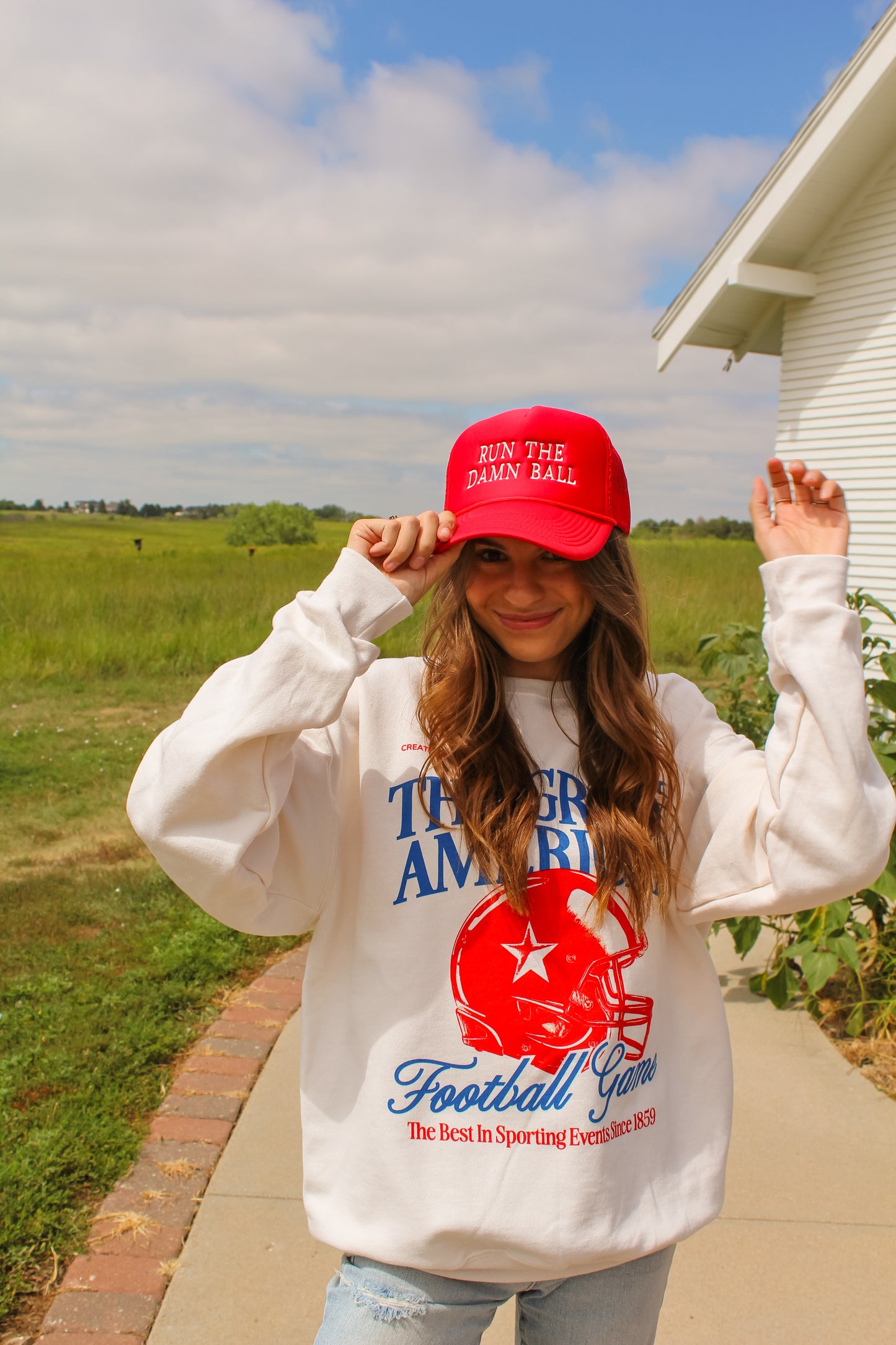 The Great American Football Game Crewneck