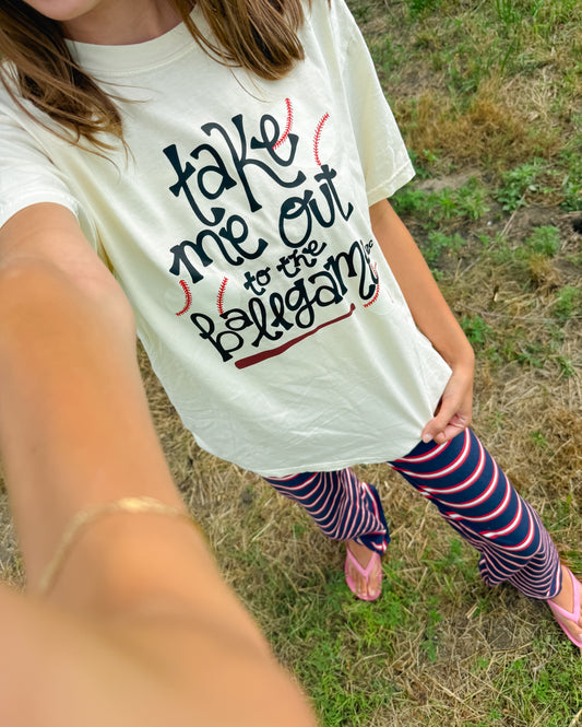Take Me Out to the Ballgame Tee