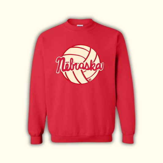 Volleyball Crew Red