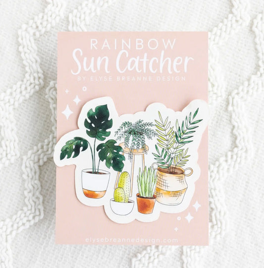 Boho Plant Suncatcher