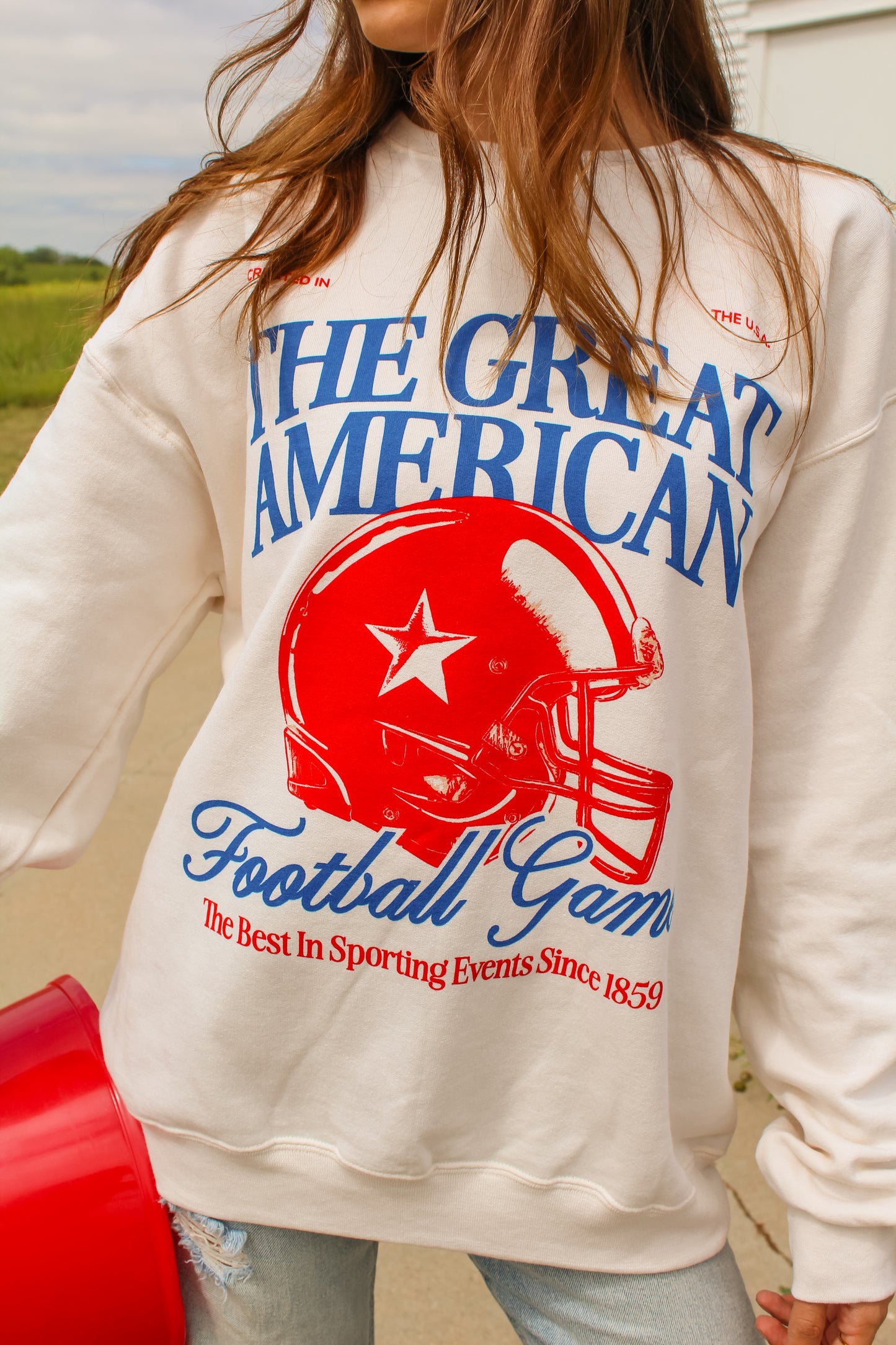 The Great American Football Game Crewneck