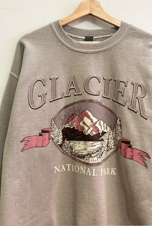 Glacier Vintage Crewneck Sweatshirt