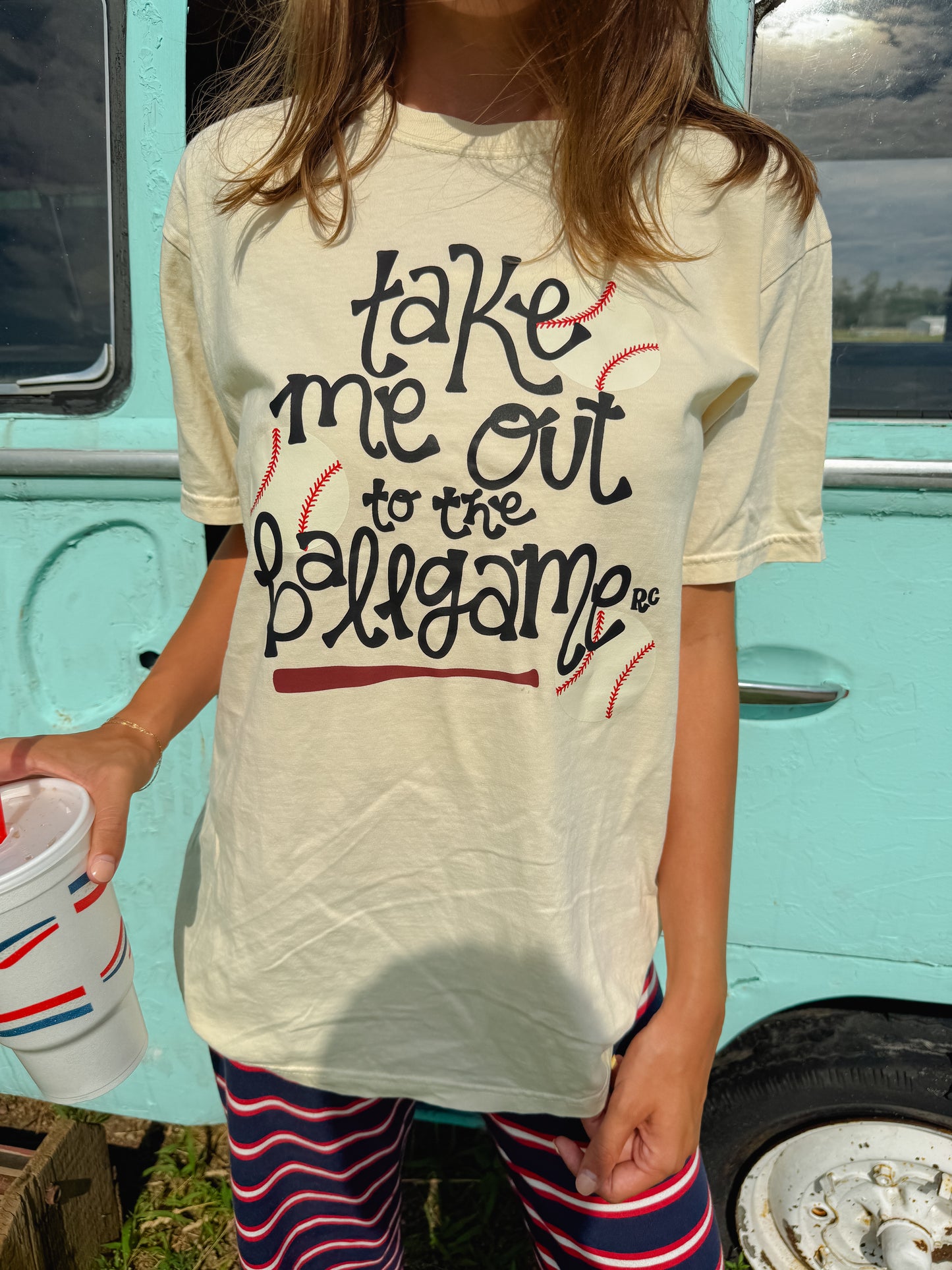 Take Me Out to the Ballgame Tee