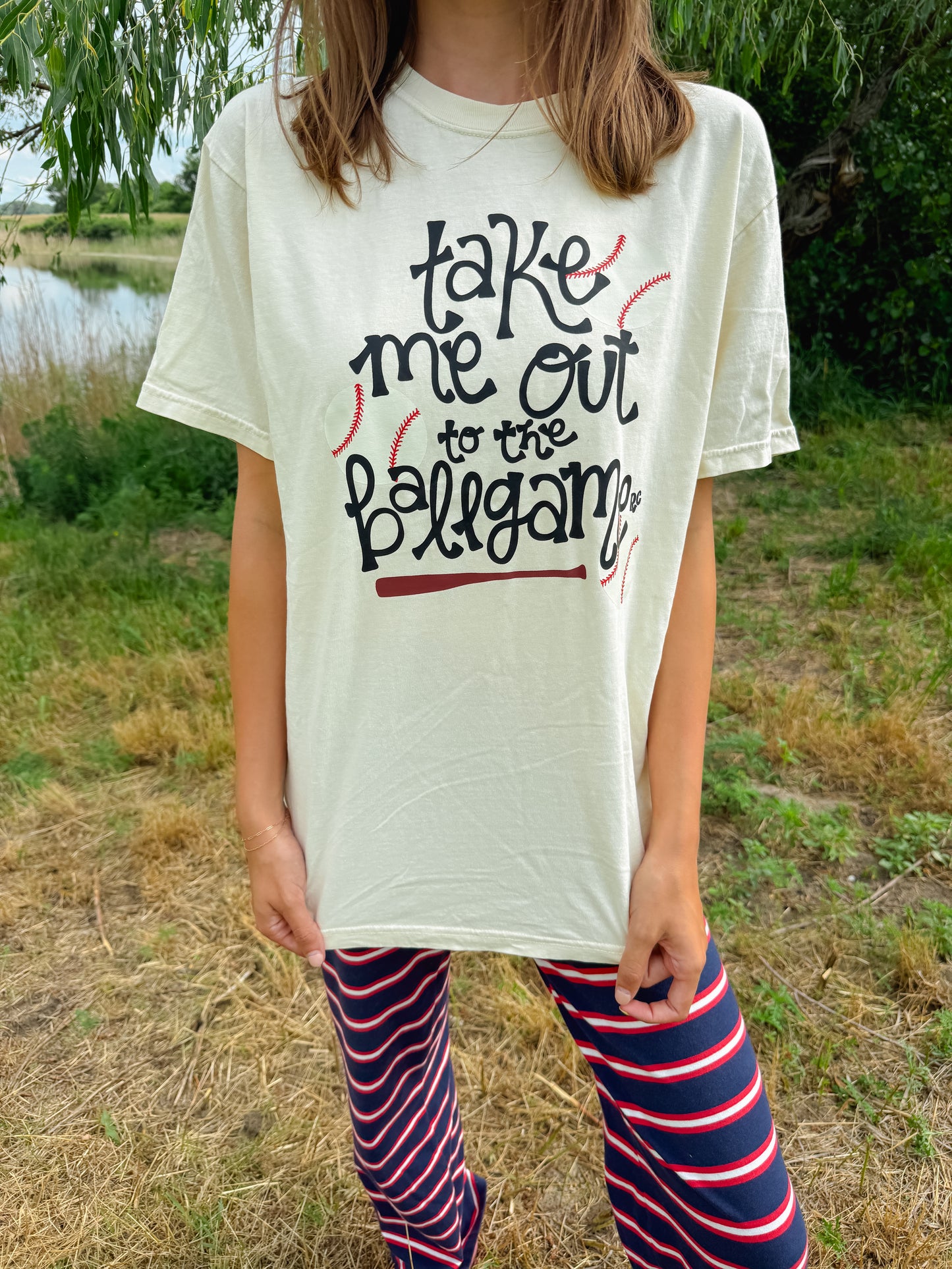 Take Me Out to the Ballgame Tee