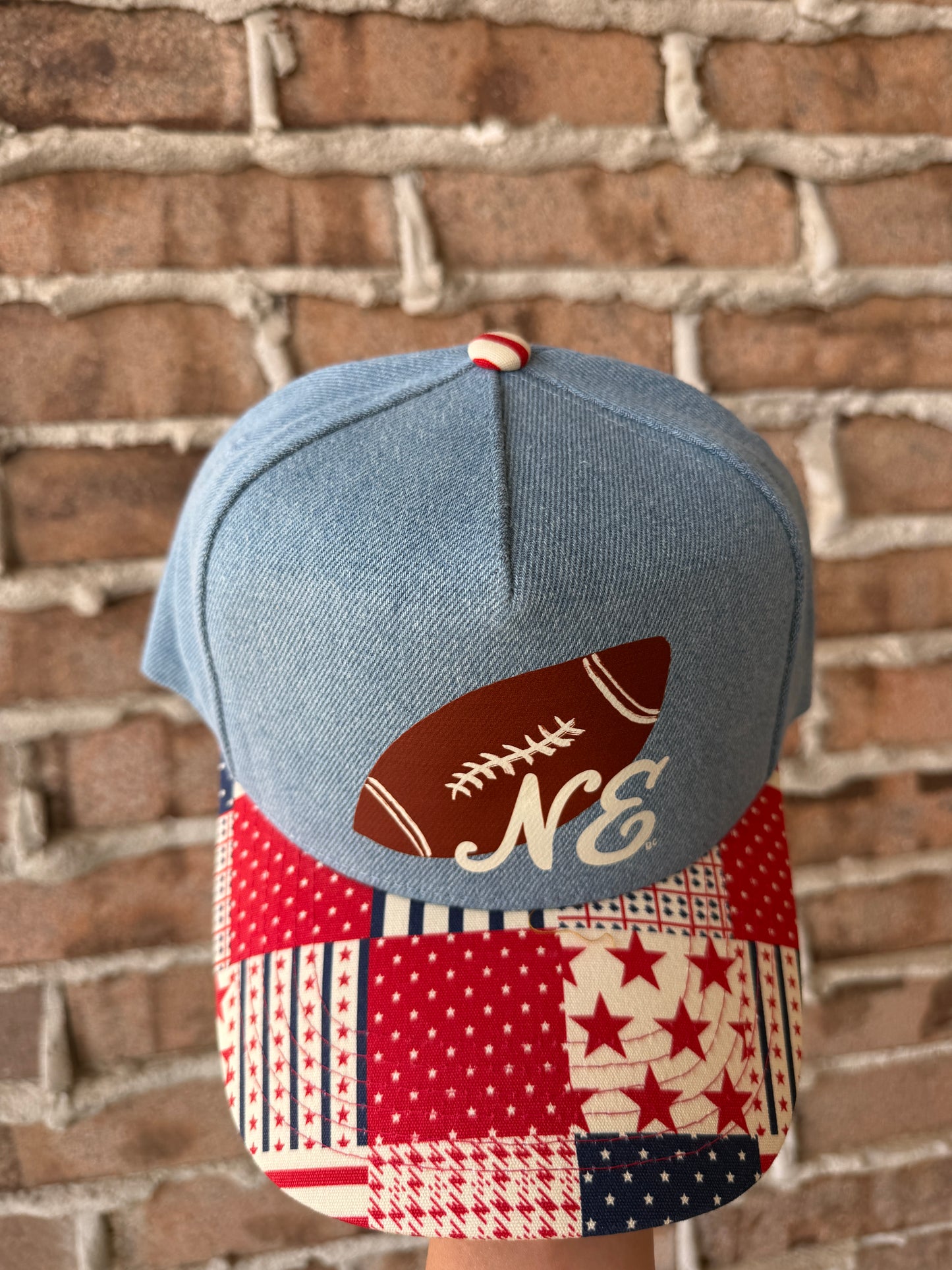 NE Football Red Hat