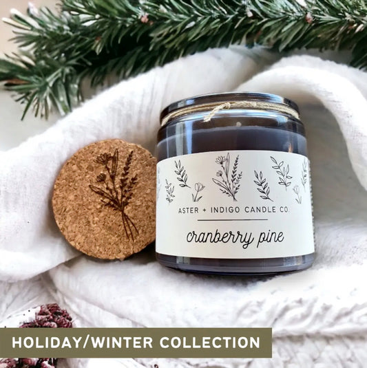 Cranberry Pine Candle