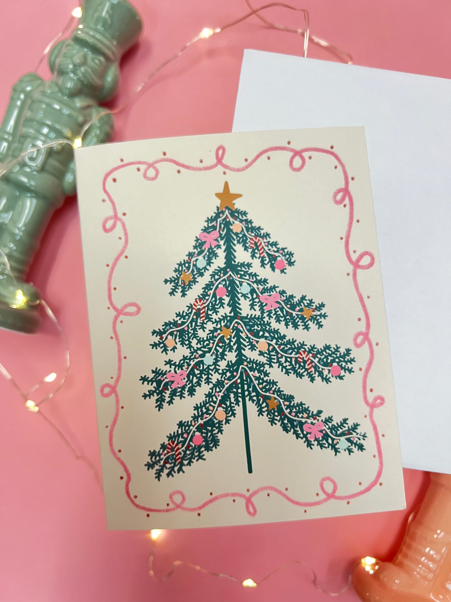 Festive Christmas Tree Holiday Card