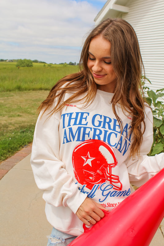 The Great American Football Game Crewneck