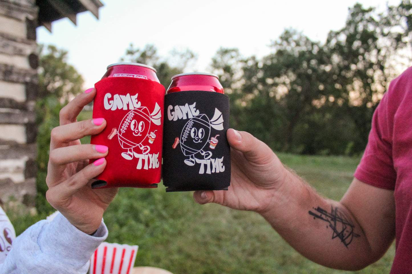 Game Time Koozie Red