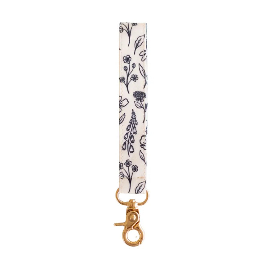 Pressed Floral Keychain