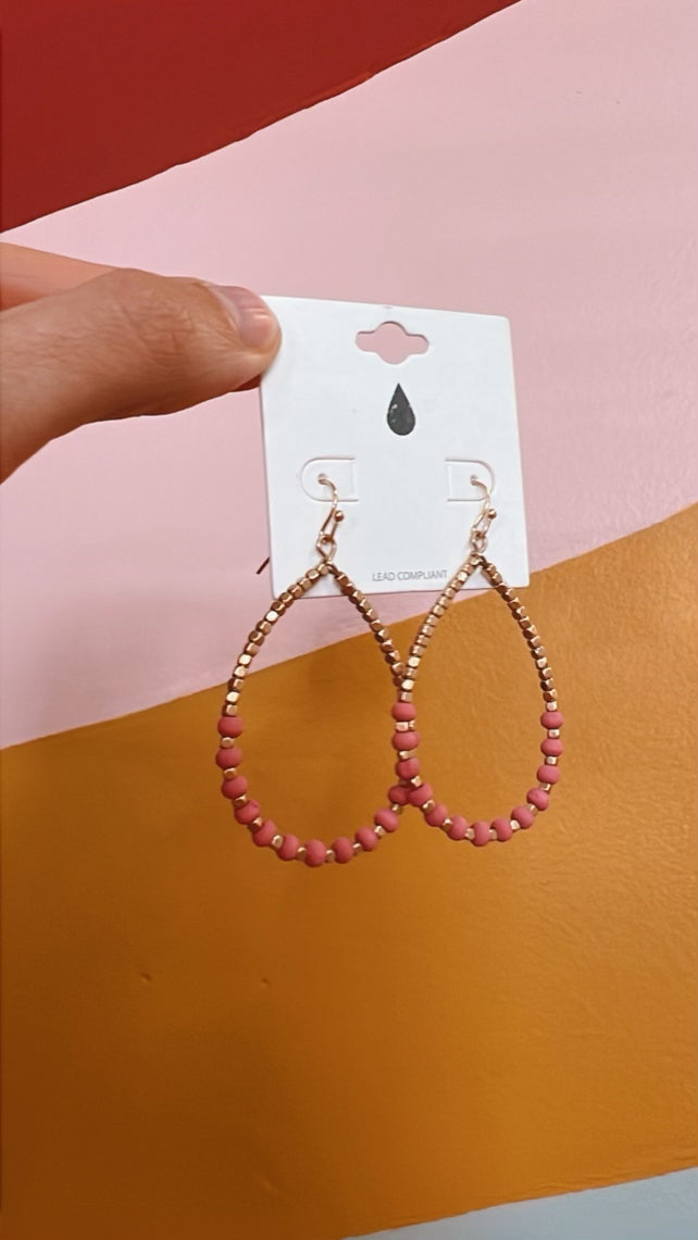 Pretty in Pink Earrings