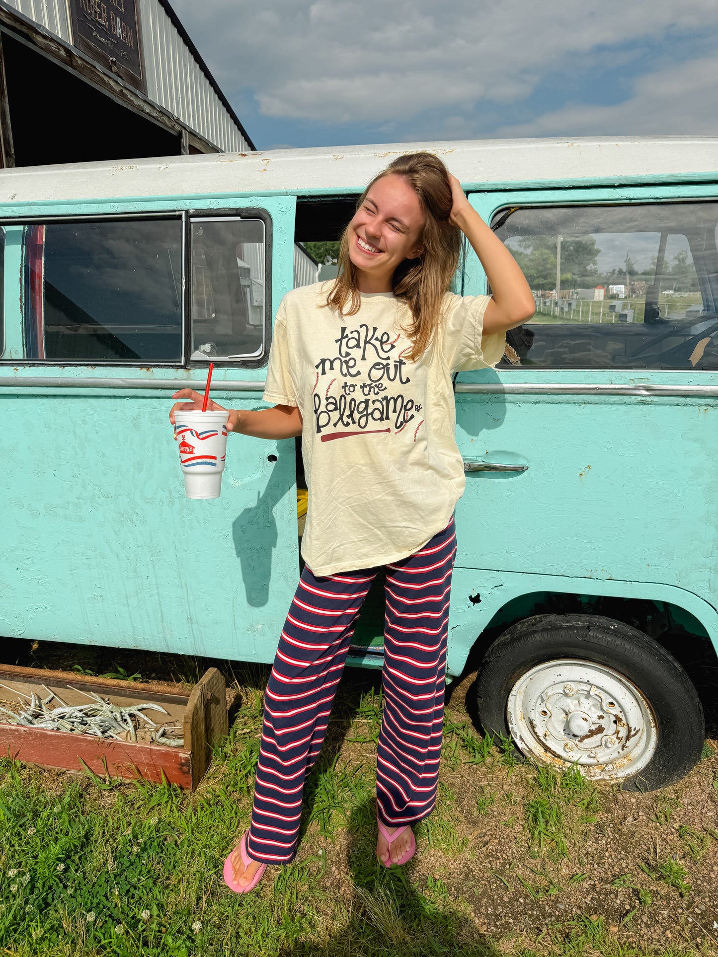 Take Me Out to the Ballgame Tee