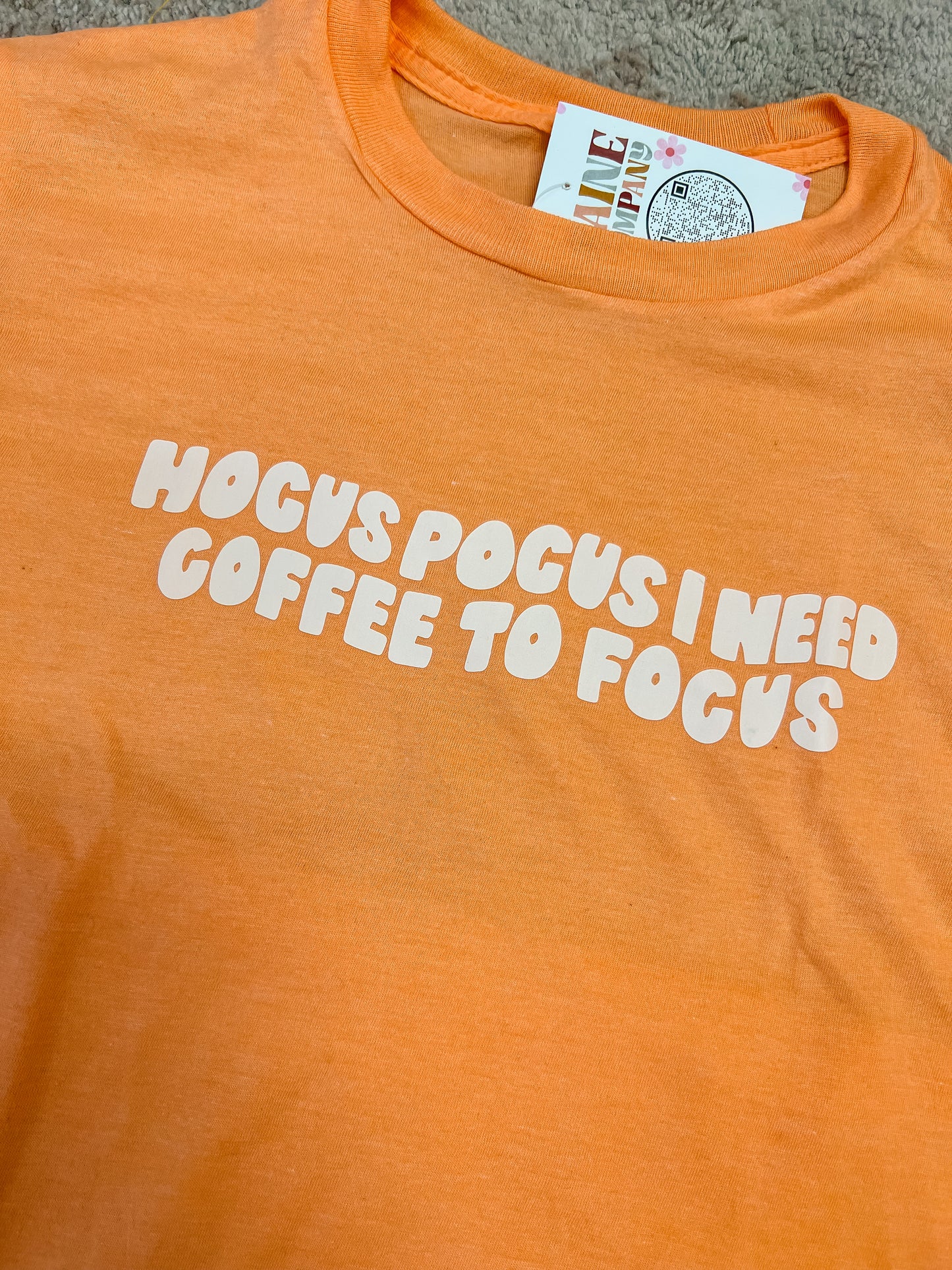 Hocus Pocus I Need Coffee To Focus Tee