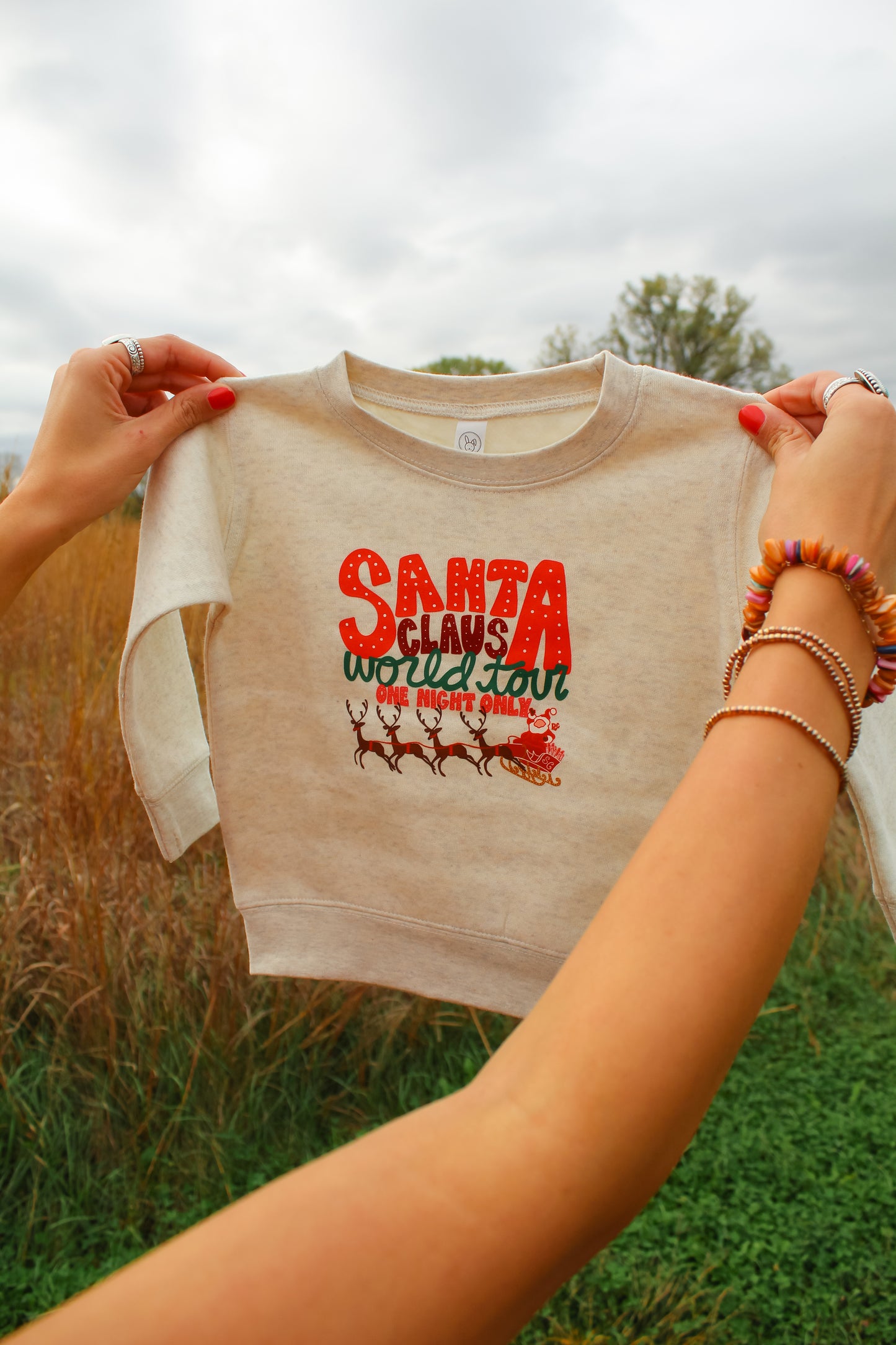 Kids Santa Claus World Tour Crew