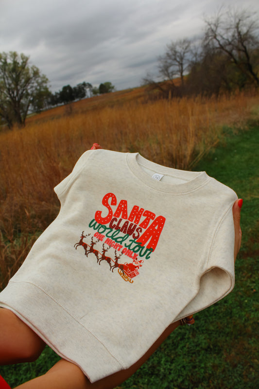 Kids Santa Claus World Tour Crew