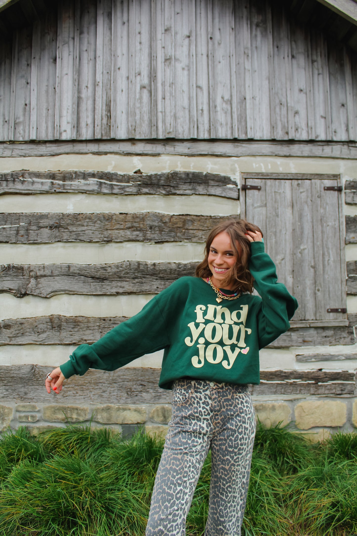 Find Joy Green Crew