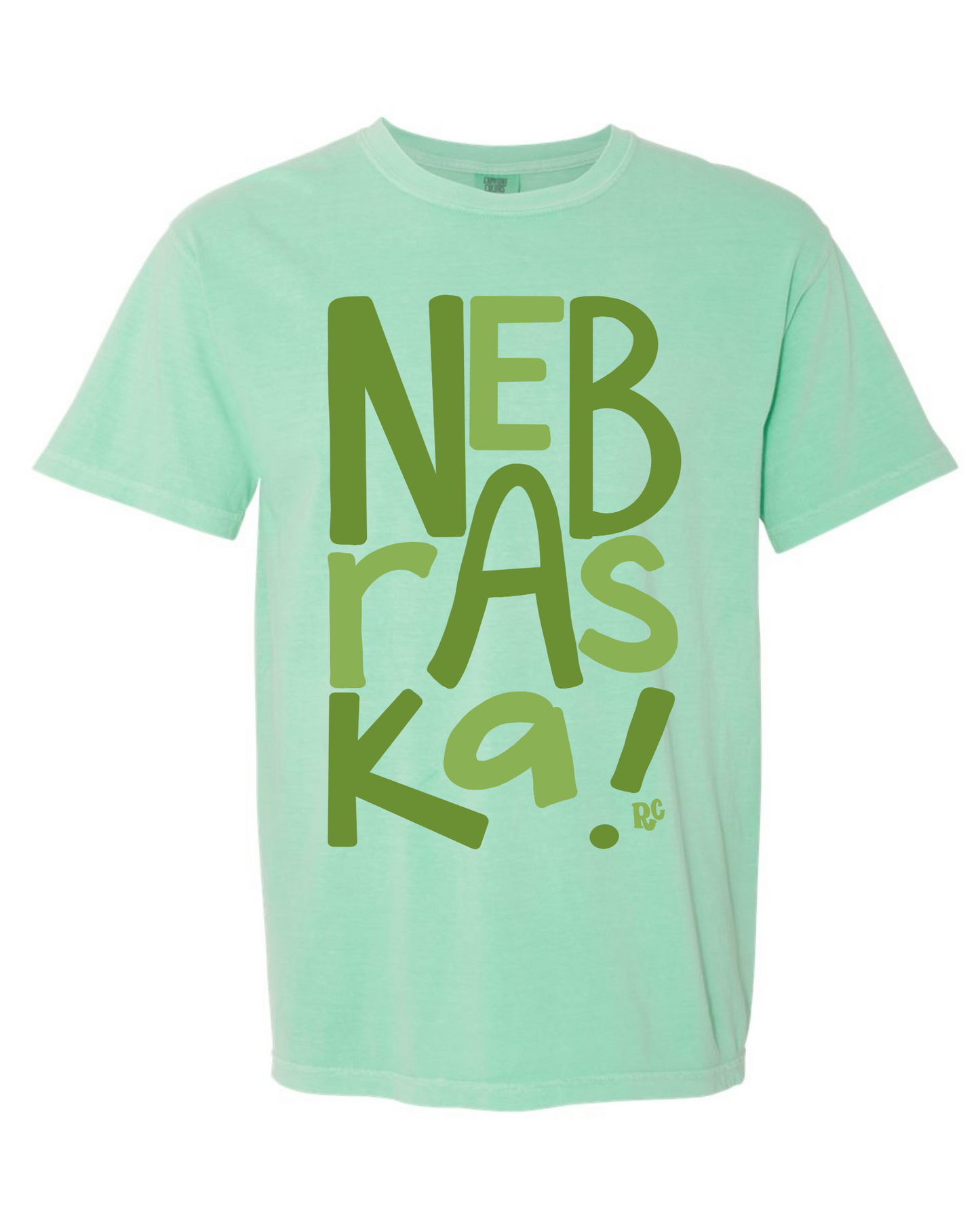Nebraska Zig Zag Island Tee