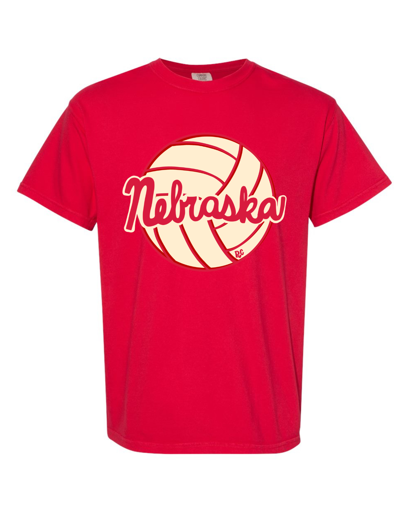 Volleyball Tee Red