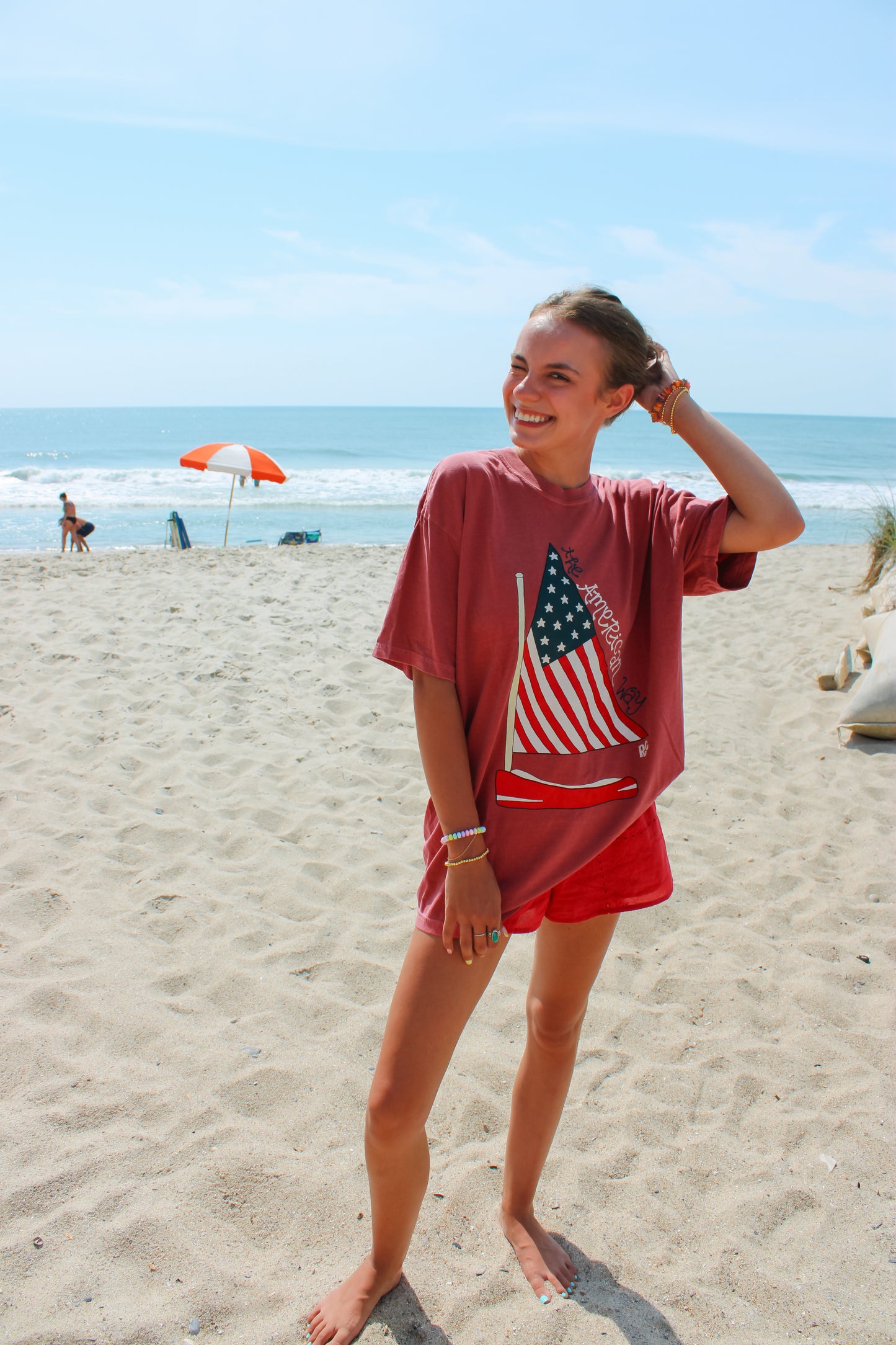 The American Way Crimson Tee
