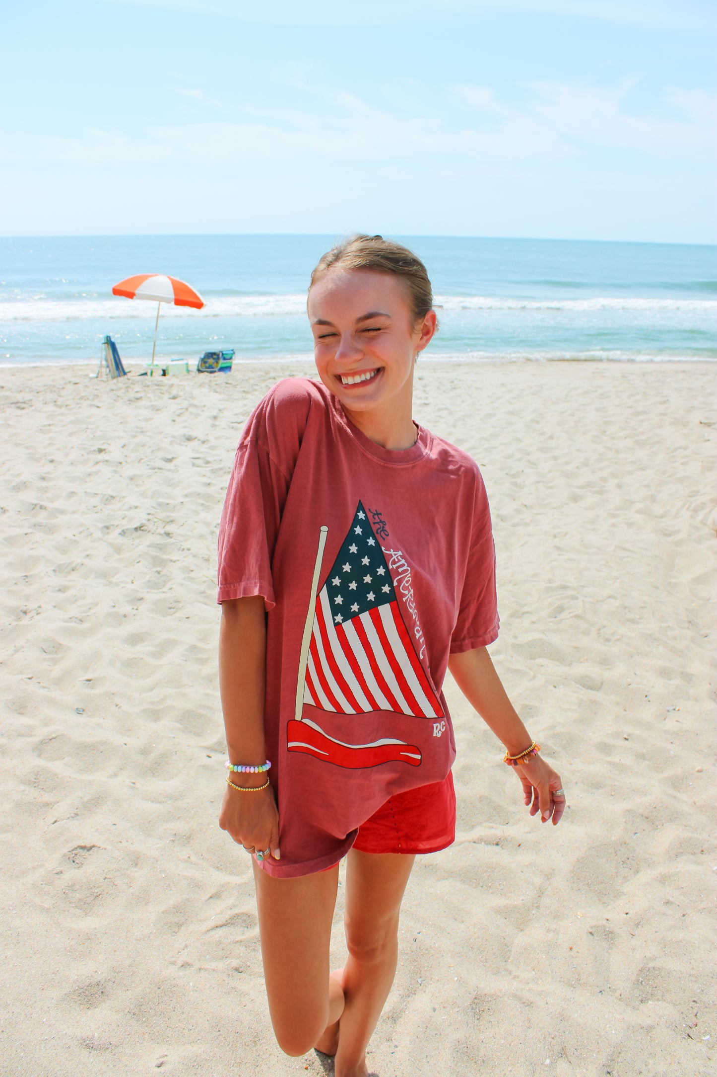 The American Way Crimson Tee