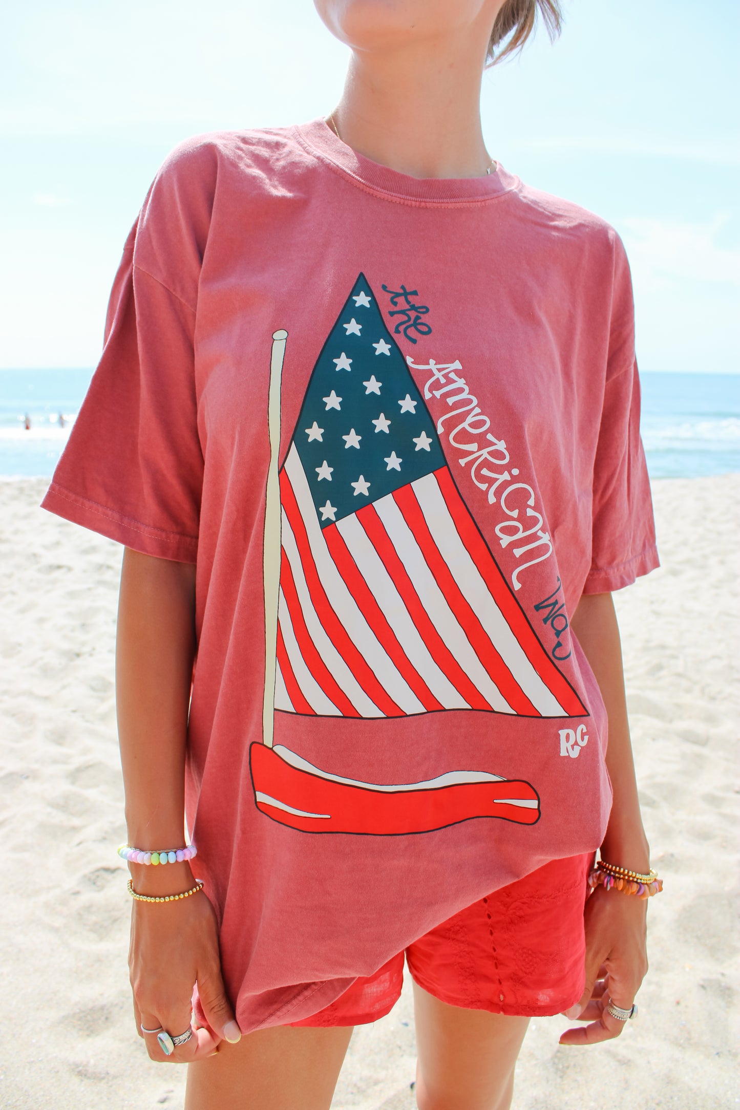 The American Way Crimson Tee