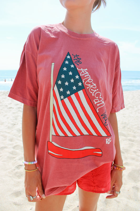 The American Way Crimson Tee