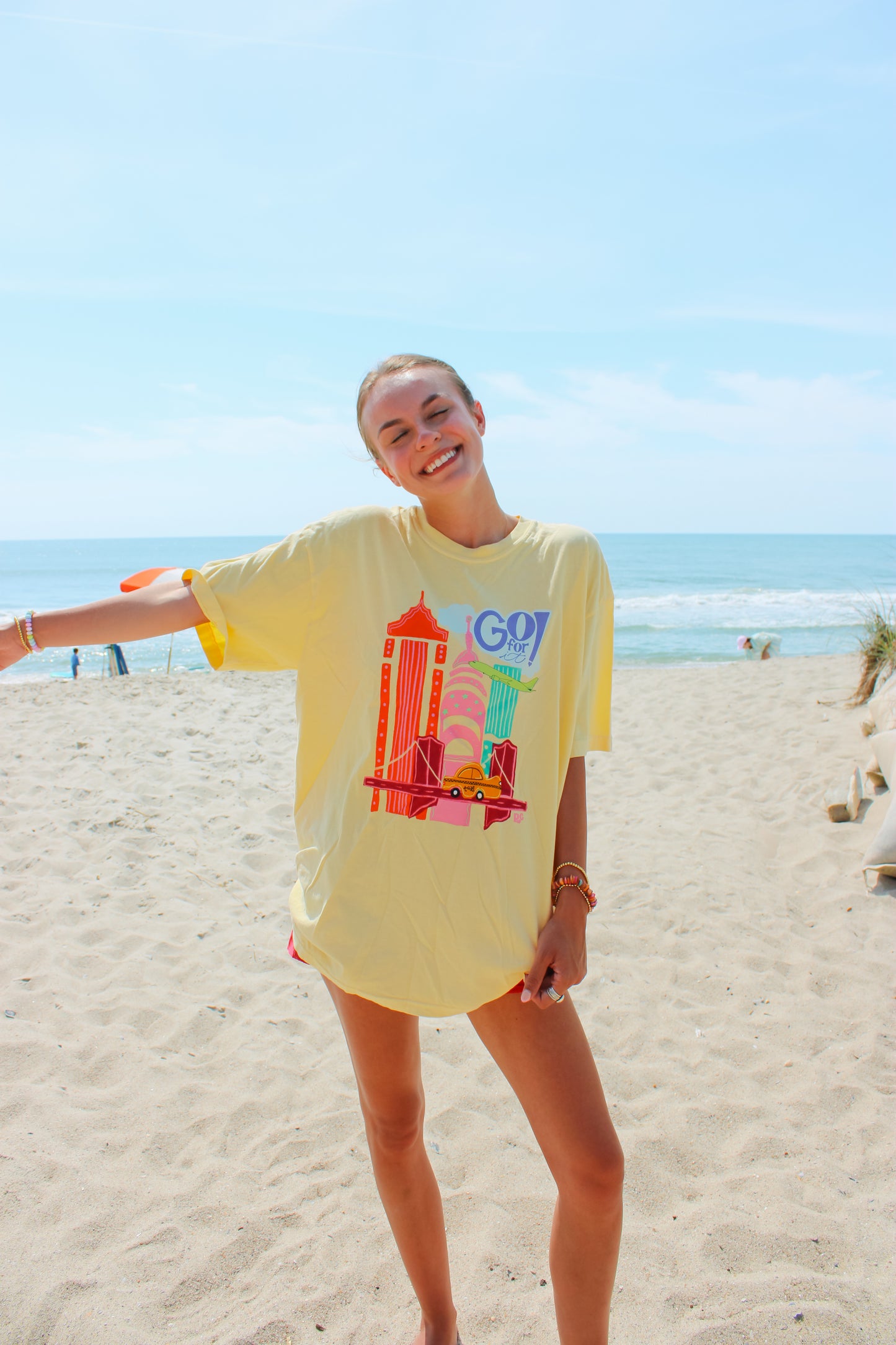 City Scape Yellow Tee