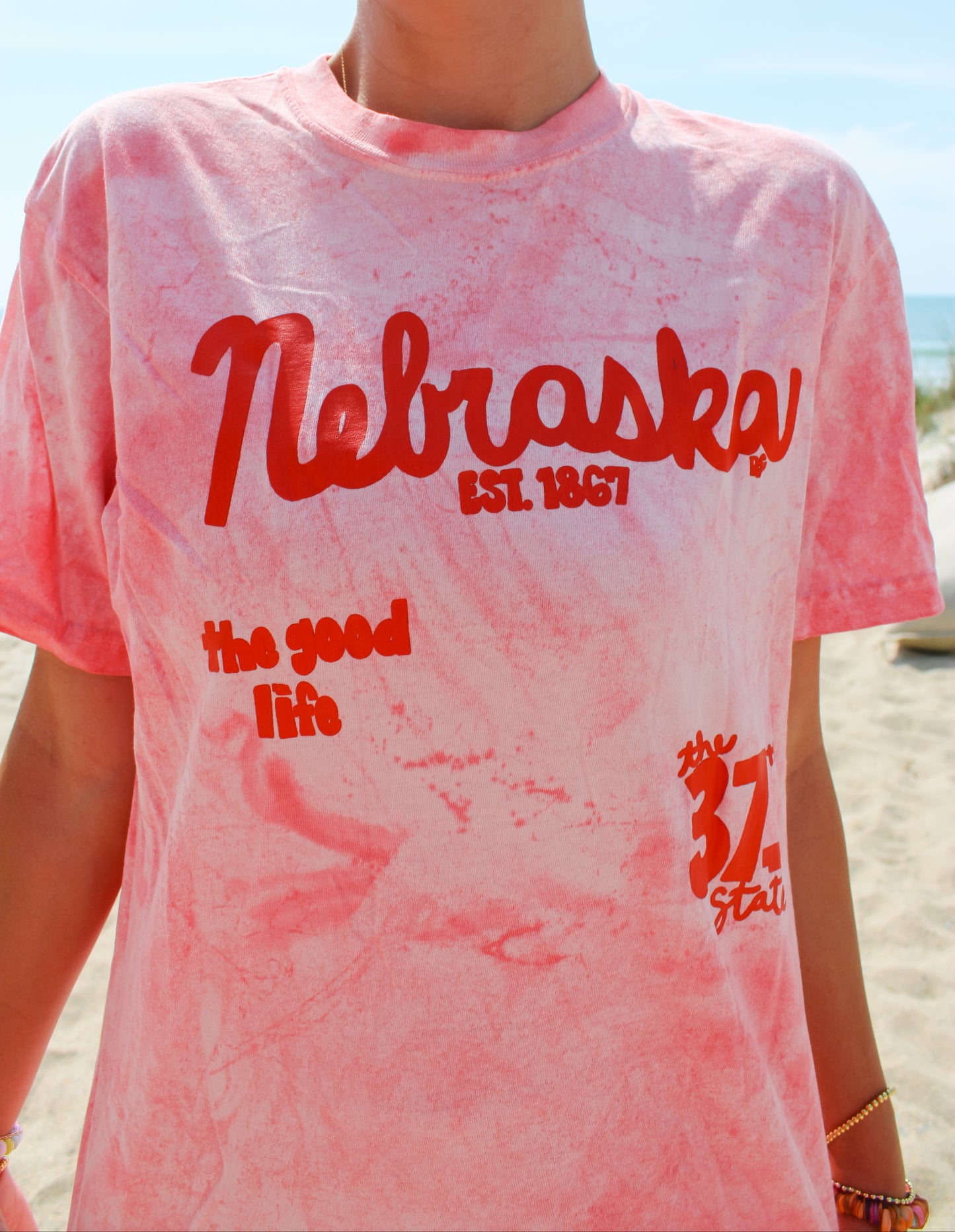 Nebraska 37 Pink Wash
