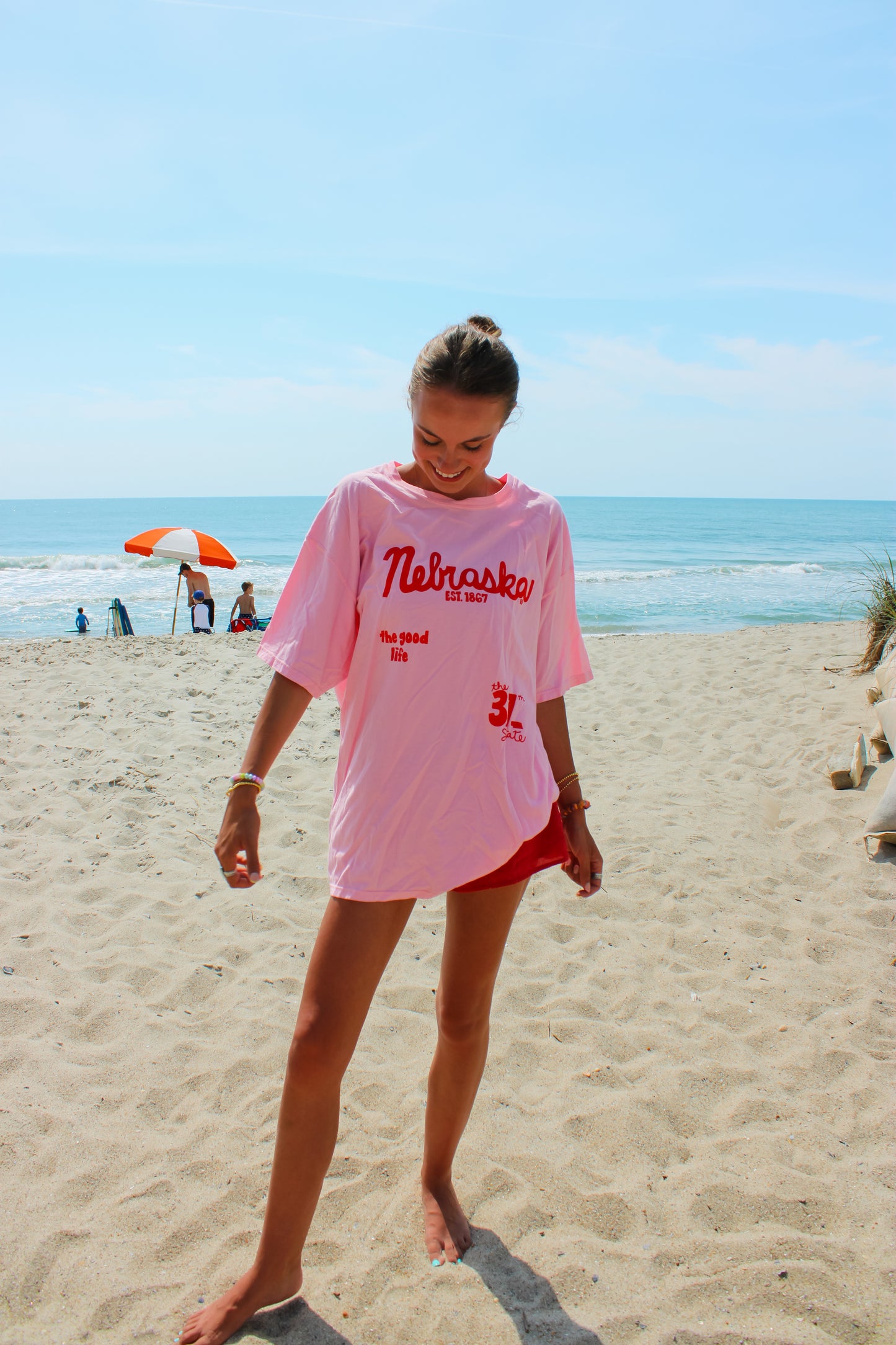 Nebraska 37 Cotton Candy Tee