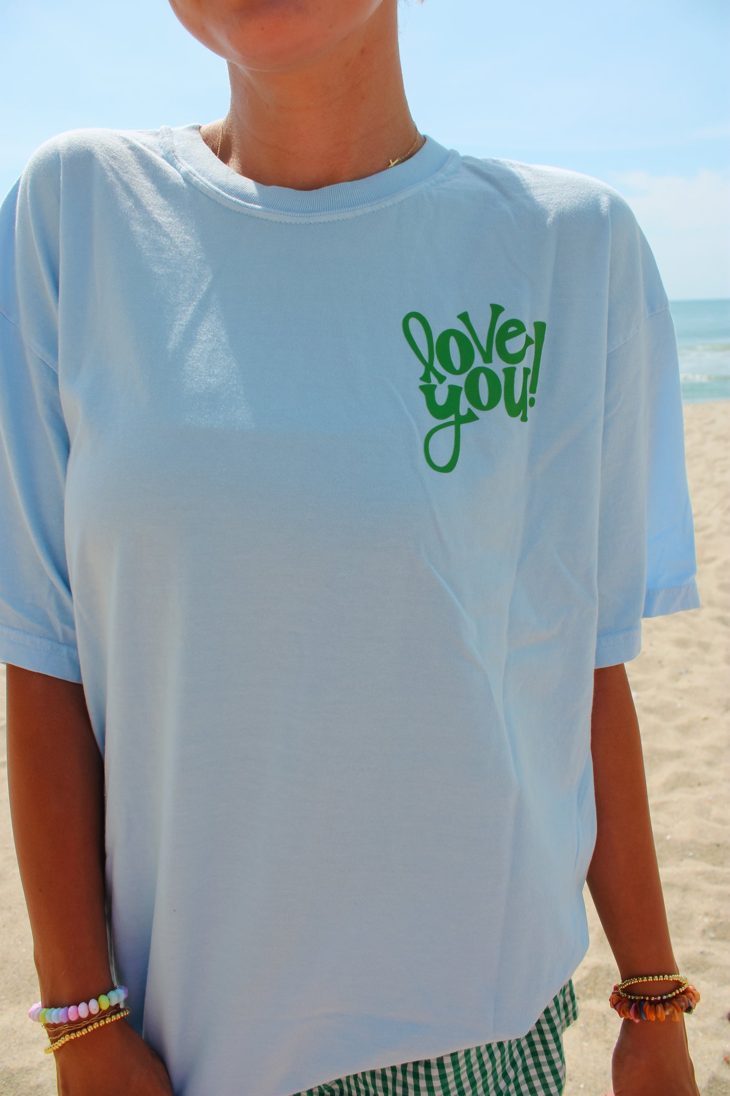 Tell Your People Blue Tee