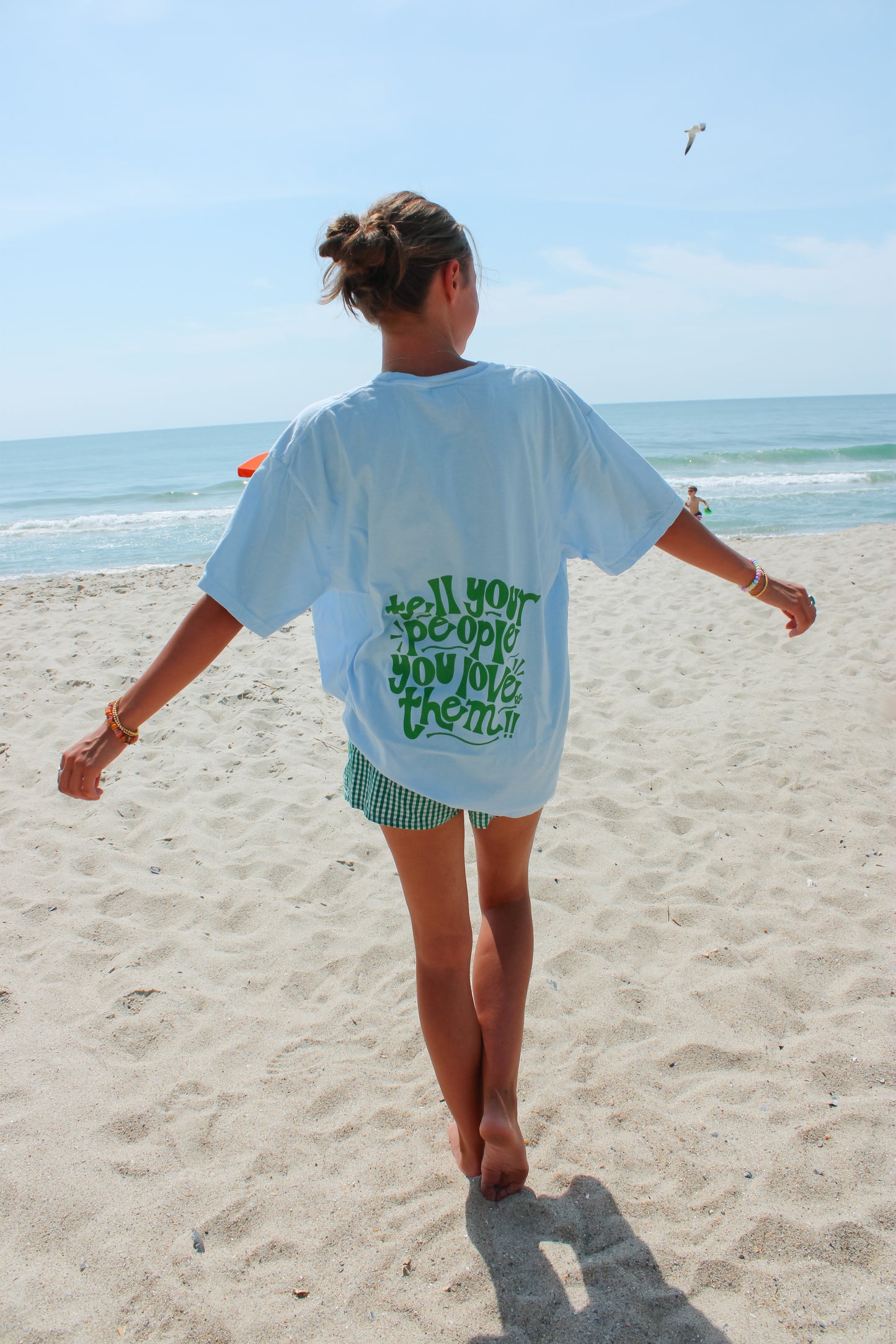 Tell Your People Blue Tee